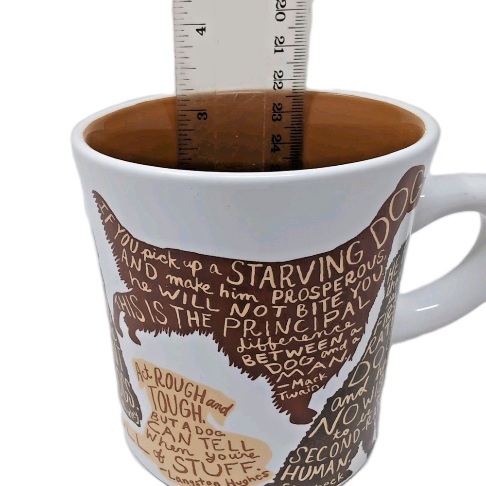 Unemployed Philosophers Guild Literary Dog Mug - Picture 9 of 10